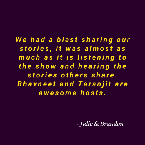 Testimonal - Julie & Brandon